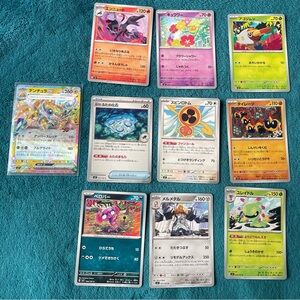 japanese pokémon cards holographic